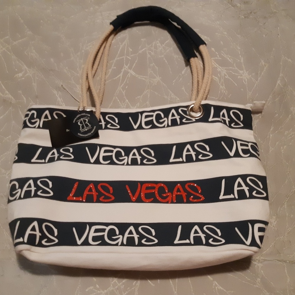 Robin Ruth Las Vegas Canvas Tote Bag